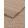 Rug Solid Cotton Brown 75X135cm