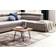 Wohnling Design Couchtisch Sheesham Massivholz 56 x 38 x 51 cm