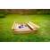 Park Sandbox with Bench & Lid Larch