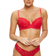 Ann Summers Sexy Lace Padded Plunge Bra - Red