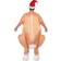 Smiffys Adult Inflatable Christmas Roast Turkey Costume