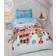 Rapport Toddler Gingerbread Town Duvet Cover Christmas Bedding Set 47.2x55.1"