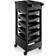 Saloniture Rolling Trolley Cart with 5 Drawers