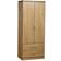 SECONIQUE Charles 2 Door Walnut Wardrobe 77x190cm