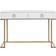 Beliani Westport White/Gold Console Table 50x115cm