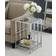 Convenience Concepts Mission Glass Small Table