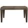 Steve Silver Bordeaux Toffee Dining Table