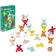 Janod Monkey Pyramid Game Kids Wooden Board game Imaginative Set