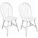 vidaXL Solid Kitchen Chair 94cm 2pcs