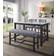 Acme Furniture Yelena Grey Settee Bench 14x25"