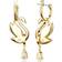 Swarovski Swan Iconic Swan Drop Earrings - Gold/Yellow/Transparent