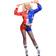 Rubies Adult Harley Quinn Deluxe Costume