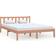 vidaXL Solid Pine 69.5cm Sengeramme 120x200cm