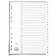 Exacompta Guildhall Mylar Index A-Z A4 White