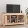 vidaXL White Solid Pine TV Bench 103x52cm