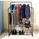 House of Home Heavy Duty Clothes Garment Wall Shelf 110cm