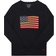 Polo Ralph Lauren Kid's Flag Cotton Crewneck Jumper - Hunter Navy (539338)