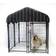 Lucky Dog Resort Kennel with Cover 121.92x132.08cm