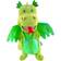 Fiestacrafts Green Dragon Hand Puppet