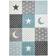 Think Rugs Kids Blue Moon & Stars 47.2x66.9"