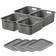 SmartStore Recycled 15' with lids Basket 28cm 4pcs