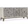 Hooker Furniture Melange Soft White Liberty Console Table