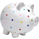 Jabadabado Spotted Piggy Bank