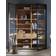 Nordal Viva Glass Cabinet 148x210cm