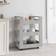 vidaXL Concrete grey Kitchen Engineered Trolley Table