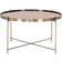 House Nordic Venezia Brass/Glass Coffee Table 70cm