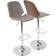 Lumisource BS-SER WL+GY Serena Bar Stool