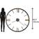 Howard Miller Prospect Park 625-570 Wall Clock 60cm