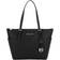 Michael Kors Jet Set Large Saffiano Leather Top-Zip Tote Bag - Black