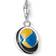 Thomas Sabo Sweden Student’s Cap Charm Pendant - Silver/Multicolour