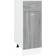 vidaXL Armoire De Plancher À Tiroir Sonoma Gris 30 x 46 x 81.5 cm Commode