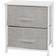 Flash Furniture WhiteGray 2 Organizer Chest of Drawer