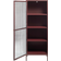 Unique Furnitures Bronco Burgundy Vitrinskåp 58x160cm