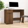 vidaXL 817128 Brown Oak Skrivbord 50x100cm