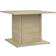 vidaXL Madera Ingeniería Roble Sonoma 55.5x55.5x40 cm - Beige Mesa de Centro