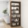 vidaXL brown Cabinet/Room Divider Book Shelf