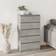vidaXL 823020 Concrete Grey Byrå 60x103cm