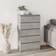 vidaXL 823020 Concrete Grey Chest of Drawer 60x103cm