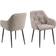 AC Design Furniture Bentley Beige Matte Black Kjøkkenstol 83cm 2st