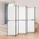 vidaXL White, 300 Room Divider 300x180cm