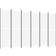 vidaXL White, 300 Room Divider 300x180cm