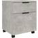 vidaXL Classeur Mobile Avec Roues Gris Béton 45x38x54 cm Armoire