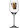 Carolina Gynning Golden Butterfly Wine Glass 75cl