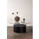 Venture Design Ede svart/klarglas Soffbord