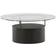 Venture Design Ede svart/klarglas Soffbord