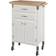 Homestyles Madison White Prep Trolley Table